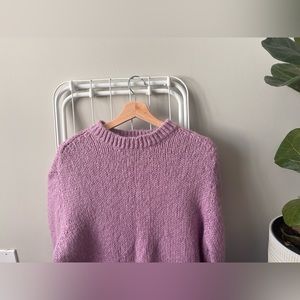 Zara Knit Sweater in Pink